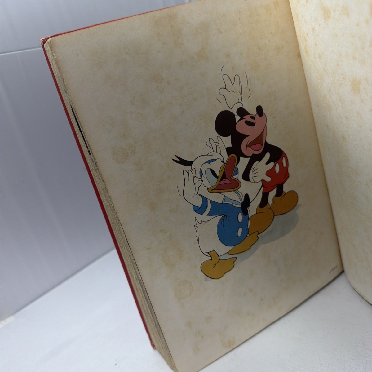 Vintage Walt Disney's Story Land Hardcover Book 1962 Golden 55