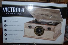 Victrola 4 in 1 Cambridge Record Player, NEW