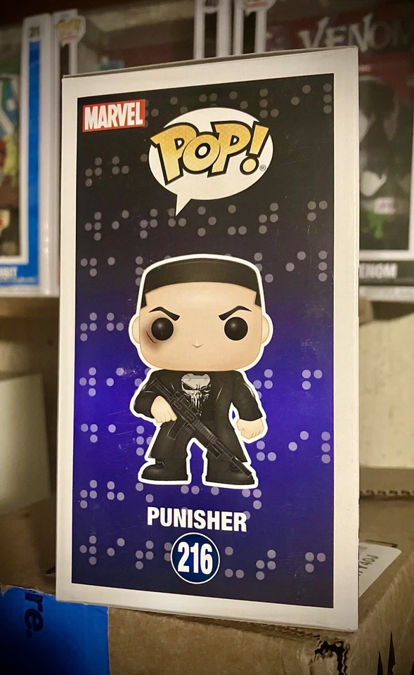 💢🔫FuNkO pOp ‼️ Marvel - Daredevil #216 The Punisher LE CHASE VARIANT👹💢NiB - Image 3 of 4