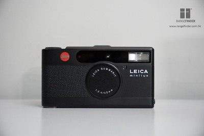 Leica Minilux Film Camera – Black with Summarit 40mm F2.4 lens 