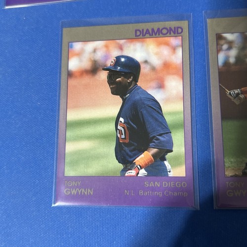 🔥1991 STAR CO. DIAMOND TONY GWYNN SET ONLY 400 SETS W/Promo💥Ebay POP 1 - Picture 11 of 22