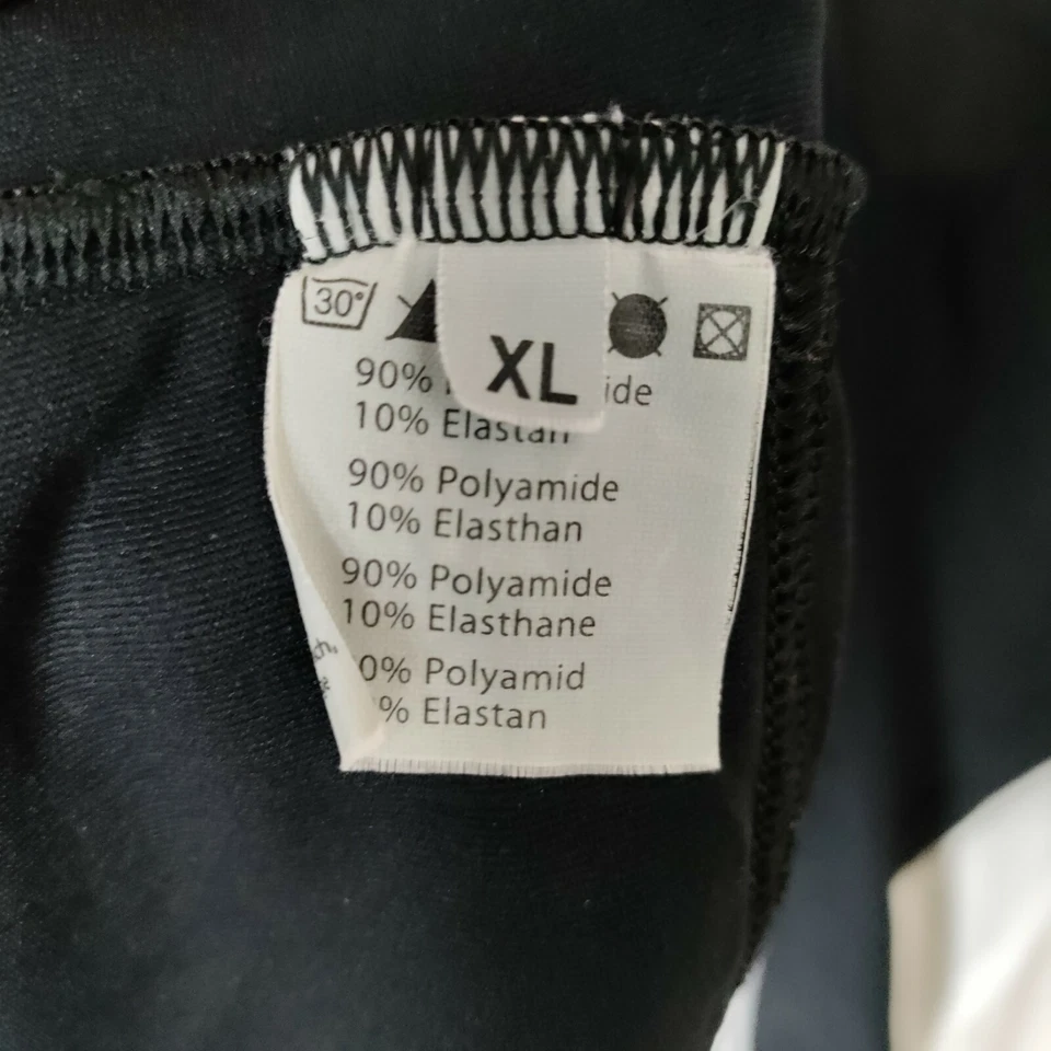 De Marchi Men XL Bicycle Racing Cycling Full Zip Black Jacket - Image 2 of 4