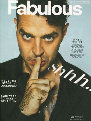Fabulous Magazine: Matt Willis, Denise Welch, Pasha Kovalev, Fashion, 20.6.21