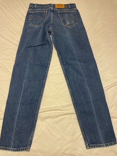 Vintage Levi's 550 Jeans Mens 34x34 Relaxed Fit 90s Tapered Leg Blue Denim USA - Picture 4 of 8