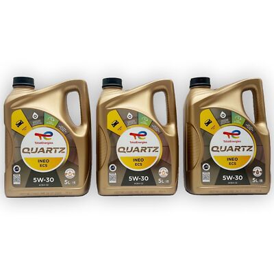 15 L Total Motoröl Quartz Ineo ECS 5W-30 PSA Peugeot Citroen B71 2290 ACEA C2