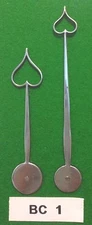 Antique steel clock hands, original design (Bracket clock) BC1 *Made in England*