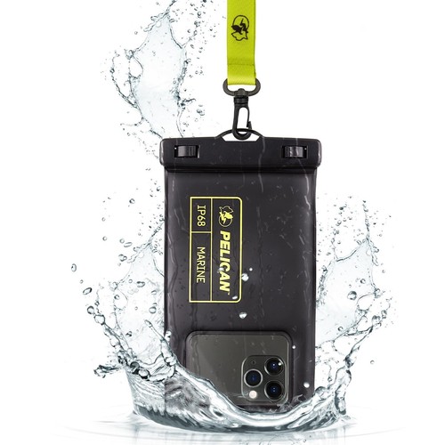 New Pelican Marine IP68 Waterproof Phone Pouch Floating w/ Lanyard - 第 3/3 張圖片