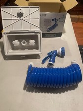 Dura Faucet DF-SA189-WT RV Exterior Quick Connect Detachable Sprayer Kit New 