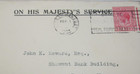 1933 Postmark Envelope Nassau, Bahamas Shawnut Bank Boston, MA Foreign Stamp — photo 6