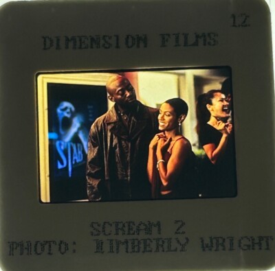 SCREAM 2 - 35mm Film Slide Studio Stamped - JADA PINKETT - FREE US SHIPPING!