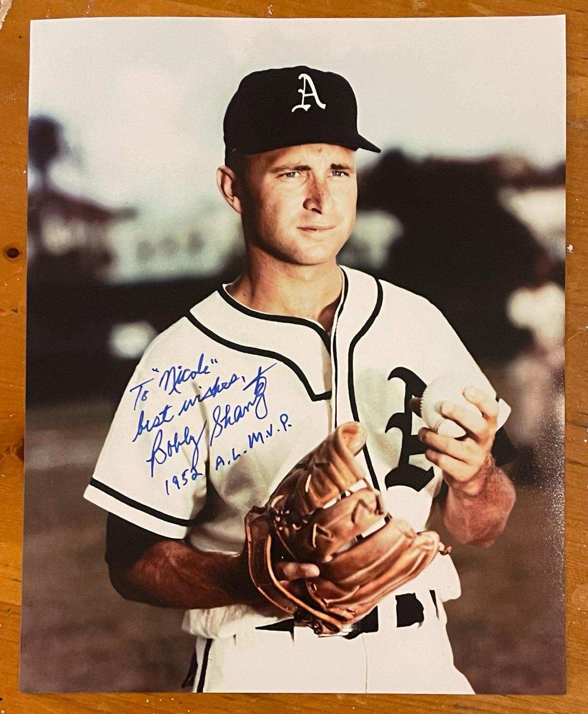 BOBBY SHANTZ, 100% AUTHENTIC AUTOGRAPHED 8
