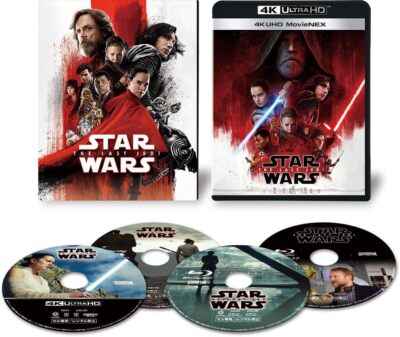 Star Wars The Last Jedi 4K UHD MovieNEX Blu-ray English