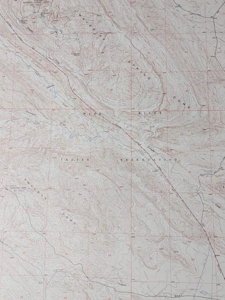 美国内政部地质调查局特立独行者春季四轮,怀俄明州... — 第 2/4 张图片