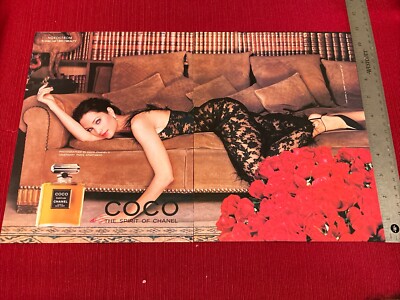 Coco Parfum The Spirit of Chanel 2-page 1997 Print Ad