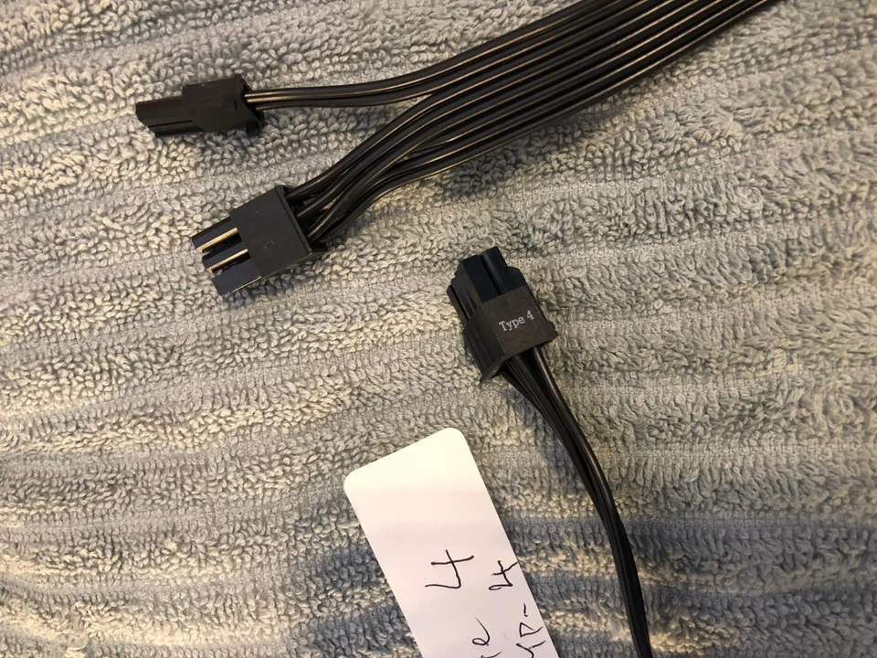  corsair SF AXI PLATINUM TYPE 4  8 Pin To 8 Pin PCIE  VGA Power Cable ( 17" )  - Image 4 of 4