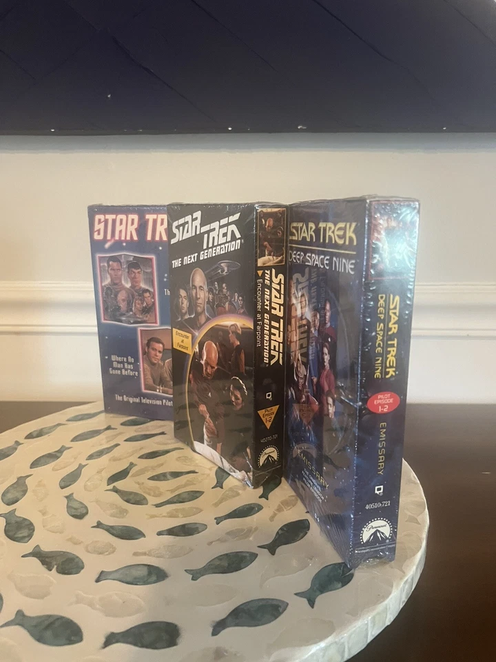 Star Trek The Beginnings Pilot Episodes VHS Set Next Generation, Deep Space Nine - Image 2 of 4