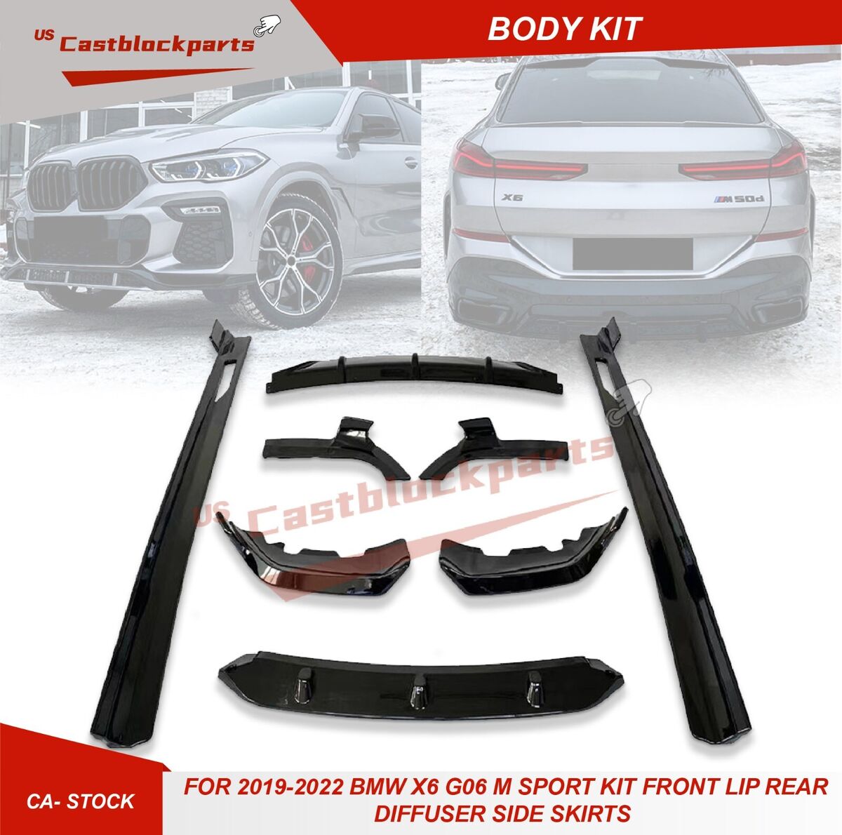 Bumper Kit | BMW X6 M SPORT 2022 Bumper Kit | BMW X6 M SPORT 2022