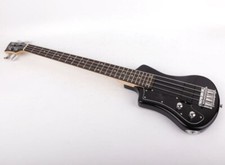 Left Hand Lefty Portable Electric Bass Guitar Mini Travel Kid Bass with Gigbag