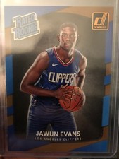 2017-18 DONRUSS RATED ROOKIE JAWUN EVANS LA CLIPPERS - GEM MINT