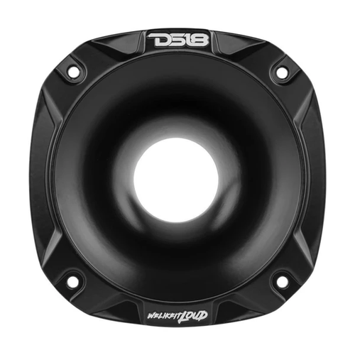DS18 Bolt-on Aluminum Driver Horn PRO-HA52/BK 6.4" Black Shallow 2" Throat - Picture 5 of 6