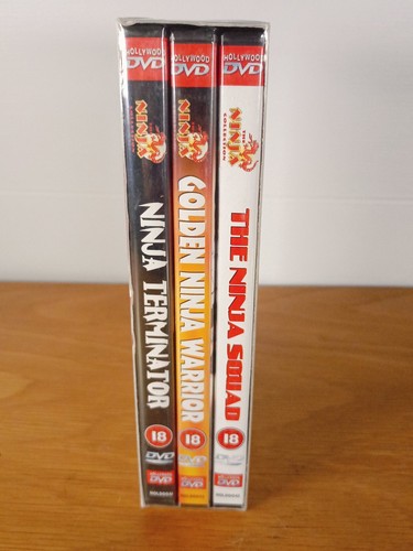 Hollywood DVD Ninja Boxset 3 DVD Set R18 NEW & SEALED Ninja Terminator - Squad - Picture 5 of 7