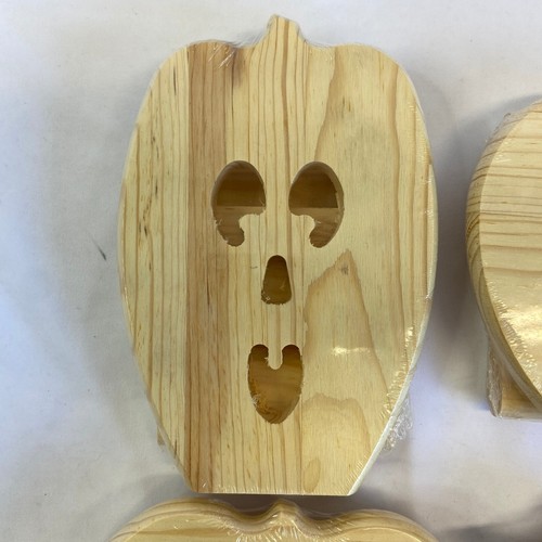 NEW Vintage Walnut Hollow LUMINARY Halloween Paint or Stain Cat Jack-O-Lantern - Picture 2 of 10