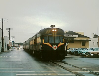 #ad Seaboard Air Line Train 81 Tampa to Venice Sarasota FL in Mar 1966 5 x 7 Photo $5.99