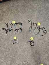 Lot of 19 Assorted Electric Guitar Bass Cables Livewire Musicmover Sweetwater
