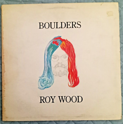 Roy Wood- Boulders-UK Import 1973 SHVL 803 textured gatefold LP Wizzard ELO Move