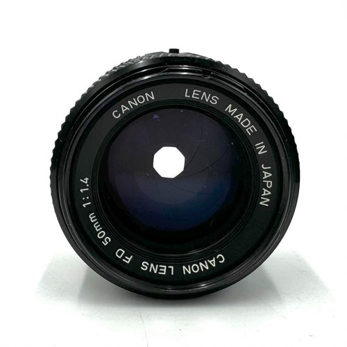 Canon Fotocamera Pellicola A-1 con Obiettivo FD 50mm f/1.4 - Perfettamente Funzionante, Ottima Con - Foto 9 di 10
