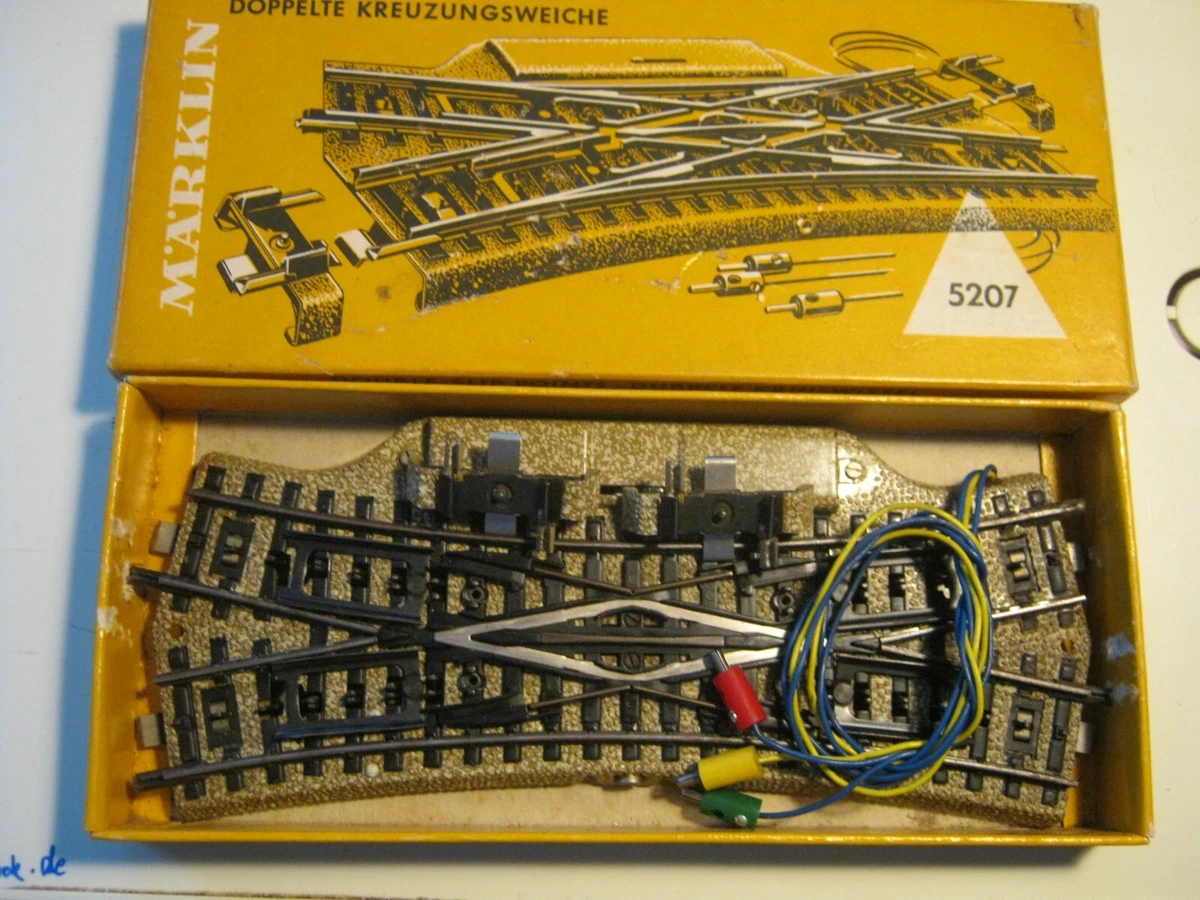 Märklin 5207 Dubbel korsningsväxel