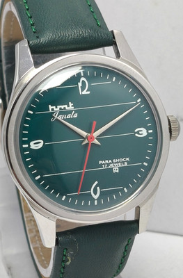 HMT Janata 17 Jewels  Hand-Winding Wrist Watch For Men's In Working Condition