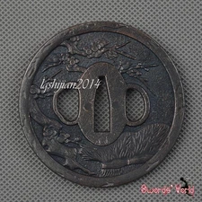 High Quality Zinc Alloy Tsuba Hand Guard For Japanese Katana Samurai Sword