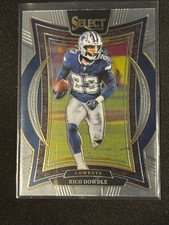 2024 Panini Select - Concourse Rico Dowdle #90