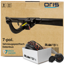 Für Citroen C3 16- III SX Oris Anhängerkupplung abnehmbar & 7poliger E-Satz TOP