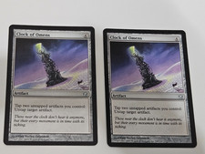2x MTG Clock of Omens Fifth Dawn Free Shipping Magic LP