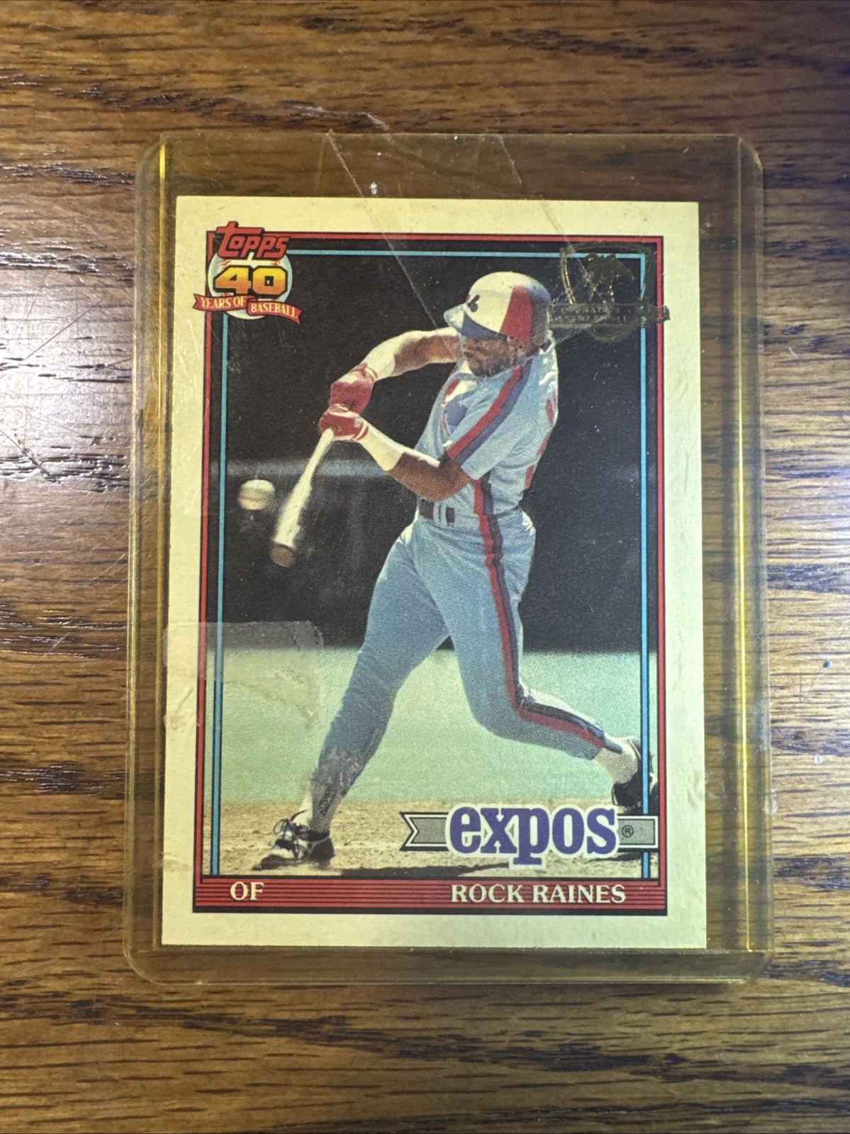 1991 Topps - Tim Raines #360 Operation Desert Shield