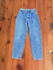 Vintage Lee Riders Jeans Women s USA High Rise Mom Jeans Light Wash Denim 28x28