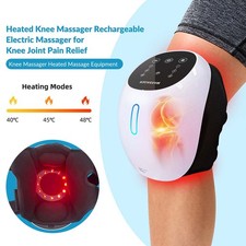 Electric Knee Massager Cordless Heat and Vibr...