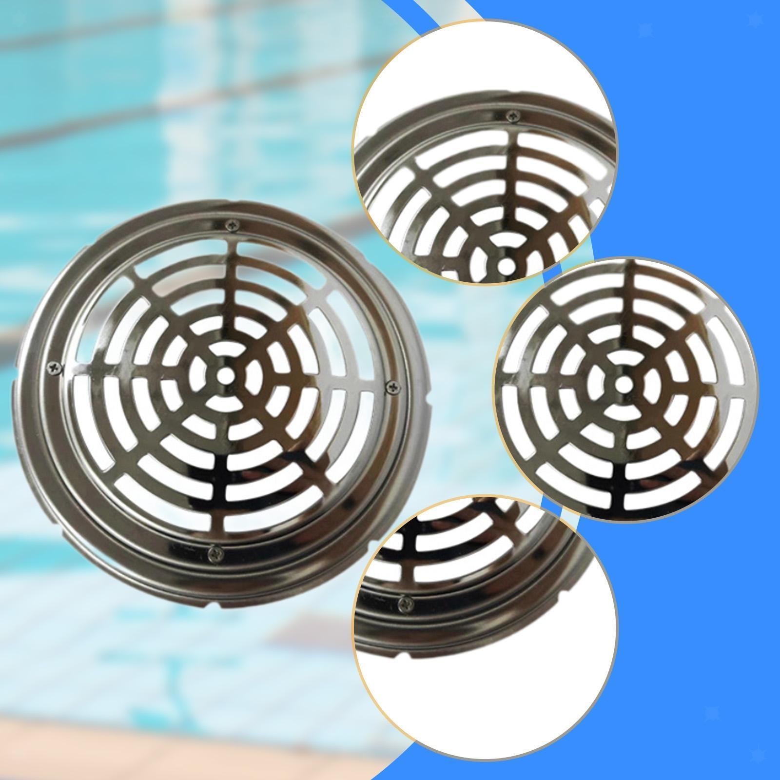 Scarico a pavimento per piscina, scarico per piscina, sostituzione dello