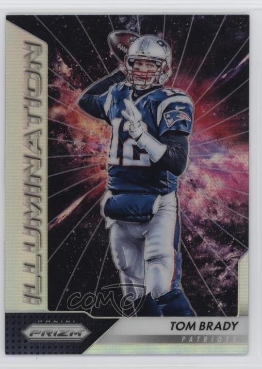 2016 Panini Prizm Illumination Silver Prizm Tom Brady #3