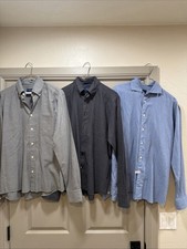 ETON Men’s Shirt Lot Of (3) 15.5 MEDIUM