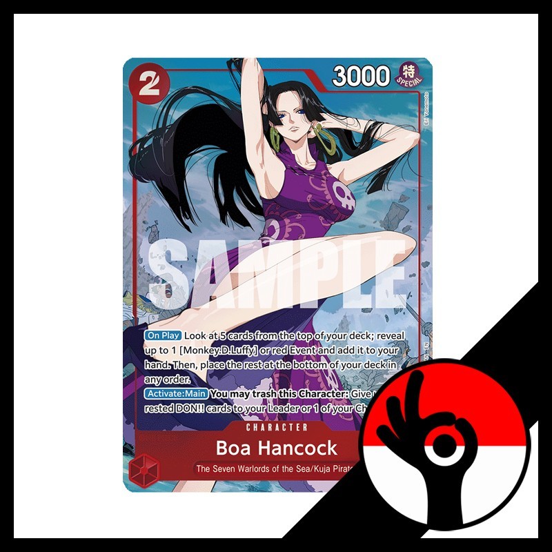 One Piece Legacy of the Master - OP12-014 - Boa Hancock - Alt Art
