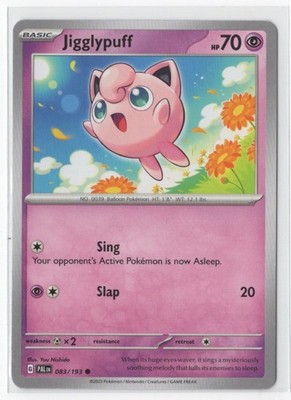 Pokemon Paldea Evolved 083/193 Jigglypuff