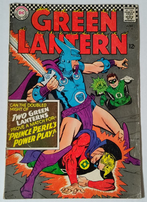 Green Lantern #45 (DC Comics June 1966) Pretty Decent Condition