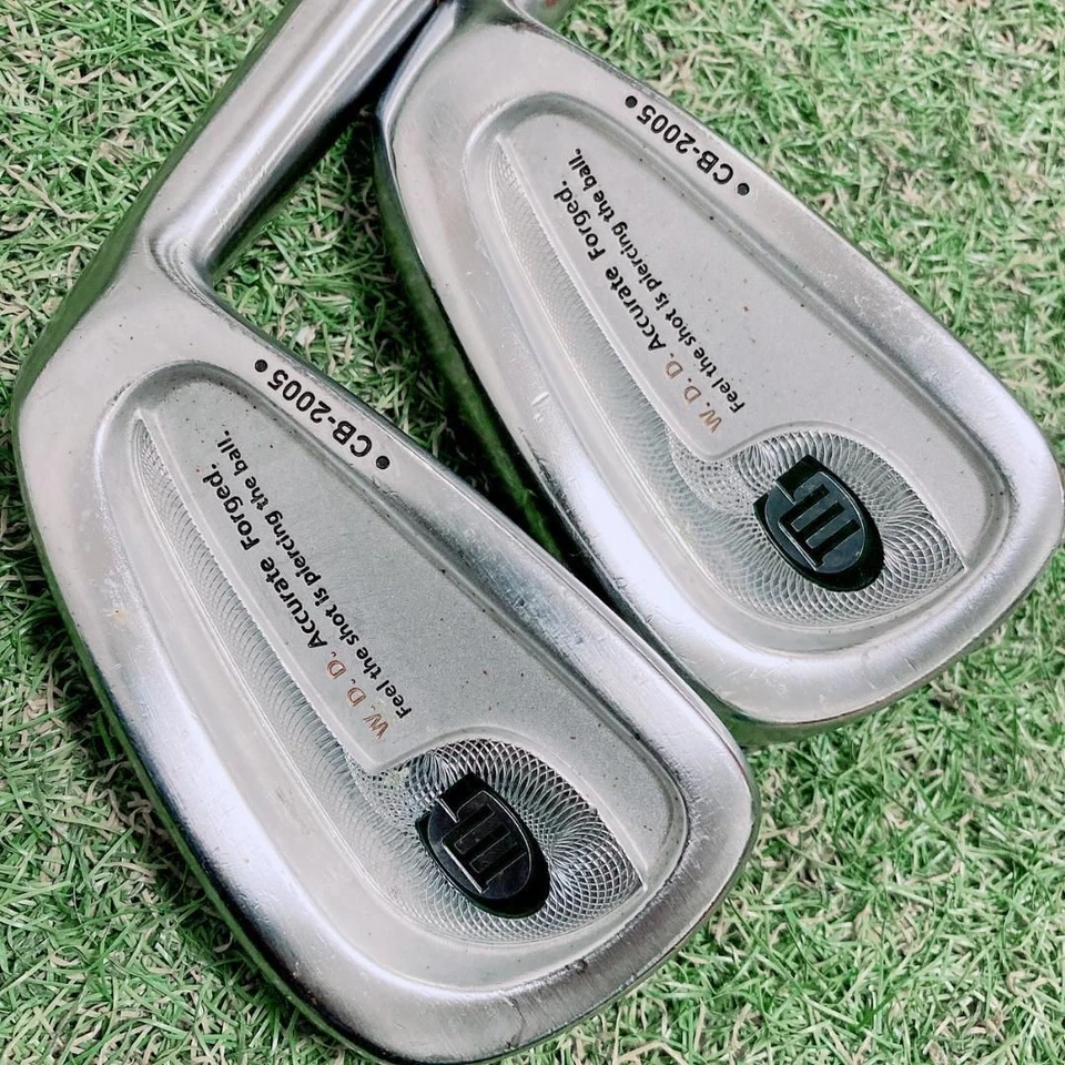Miura CB-2005 Iron Set 5 pcs 6-PW Forged Soft Steel Regular RH Used - Image 2 of 4