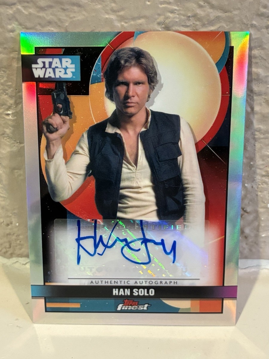 Topps Star Wars Smugglers Outpost Han Solo Harrison Ford Finest