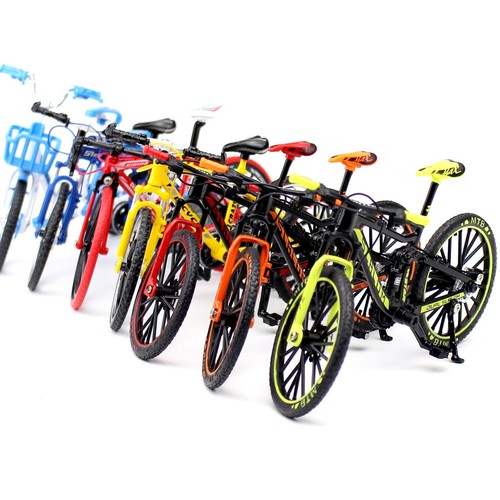 1:10 Mini Alloy Bicycle Toy, Finger Mountain Bike Diecast, Metal Racing Toy Kids - Picture 7 of 45
