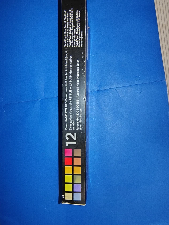 Daniel Smith Extra Fine Watercolors Set 12ct Half Pan Set In Metal Tin NEW - Image 2 of 3