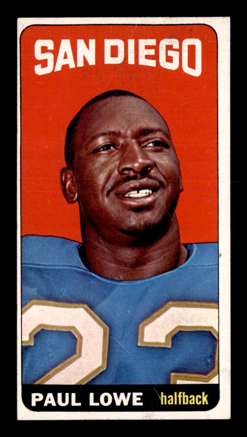 1965 Topps #166 Paul Lowe SP VG X3401839